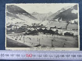 GSTAAD GROSSE EISBAHN 11000m2 AK BEO
