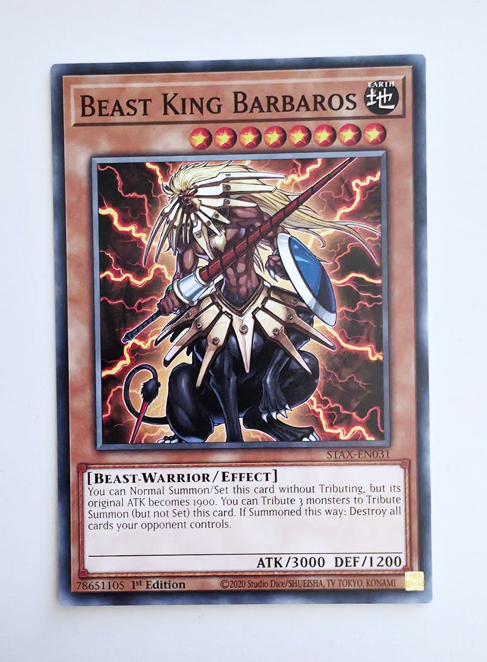 Yugioh Carte collezionabili: Beast King Barbaros - Yu-Gi-Oh! TCG – Usato da Zürich venduto da Zetto