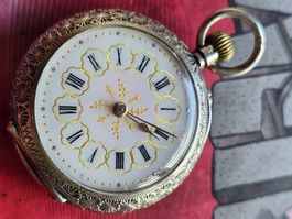 571 Taschenuhr HA  Silber 0.935