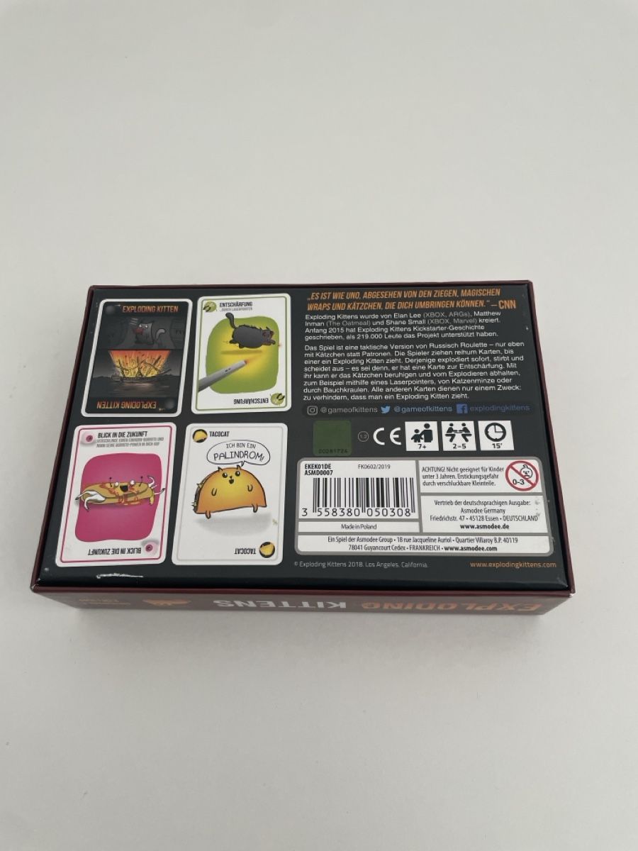Jeux: Exploding Kittens Kartenspiel Original – D'occasion à Zürich par mar_t6nb 1