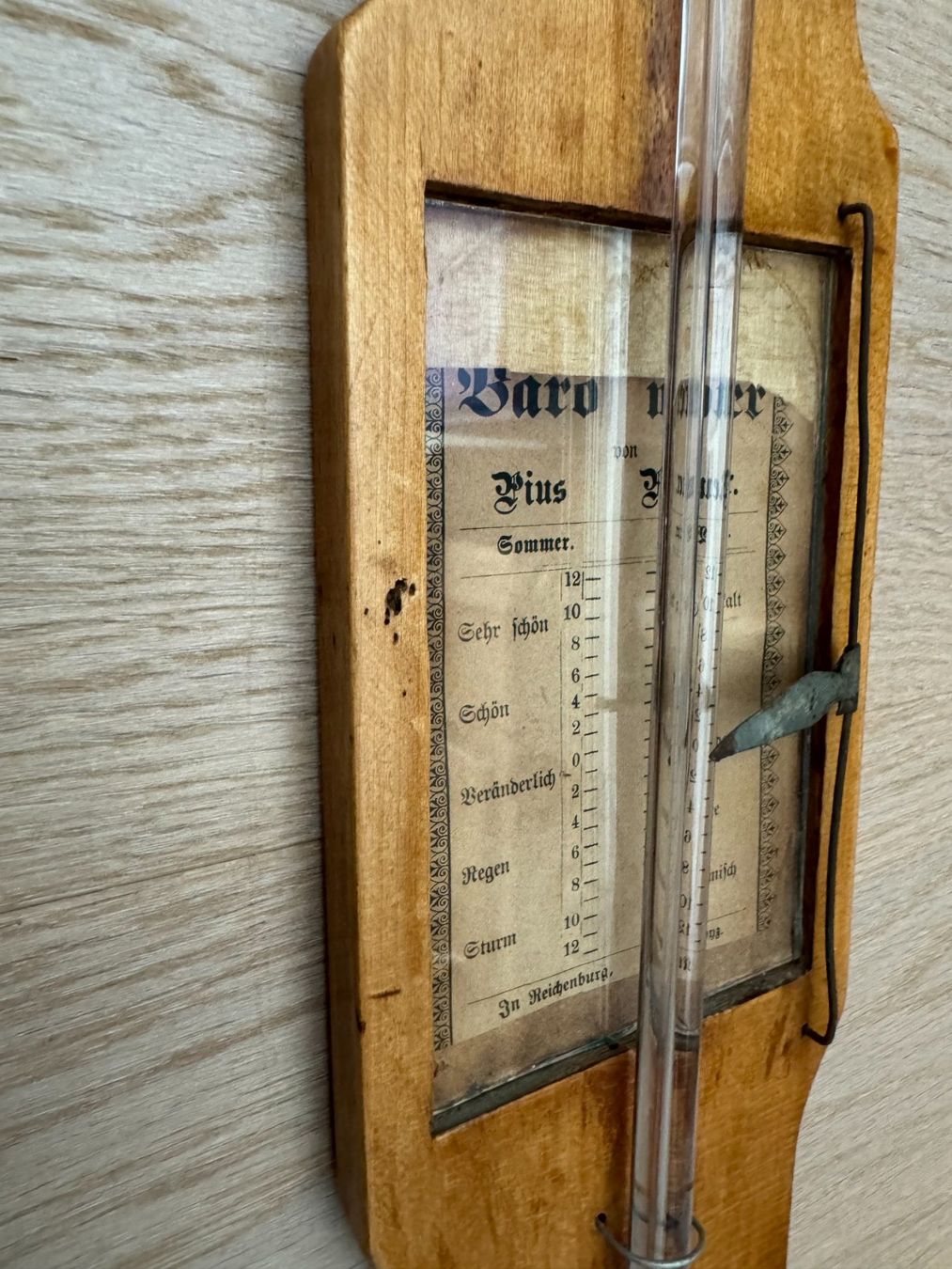 Altri elettrodomestici e apparecchi d’epoca: Antiker Barometer, ohne Quecksilber – Usato da Siebnen venduto da Trans-Am 4