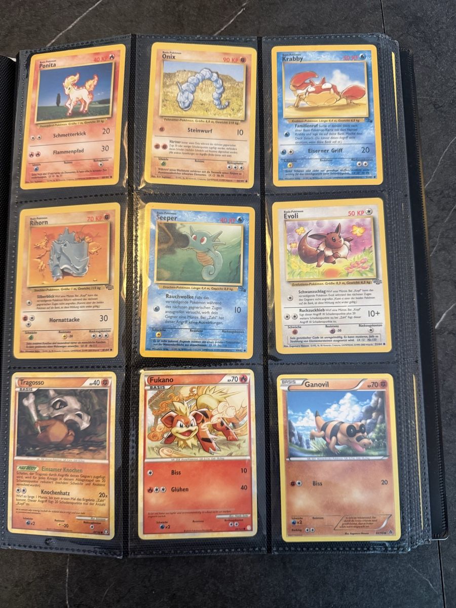 Pokémon Cartes à collectionner: Pokemon Karten Sammlung – D'occasion à Wallbach par rtfm_91 9