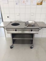 Menu System 2 er Induktionswok fahrbar