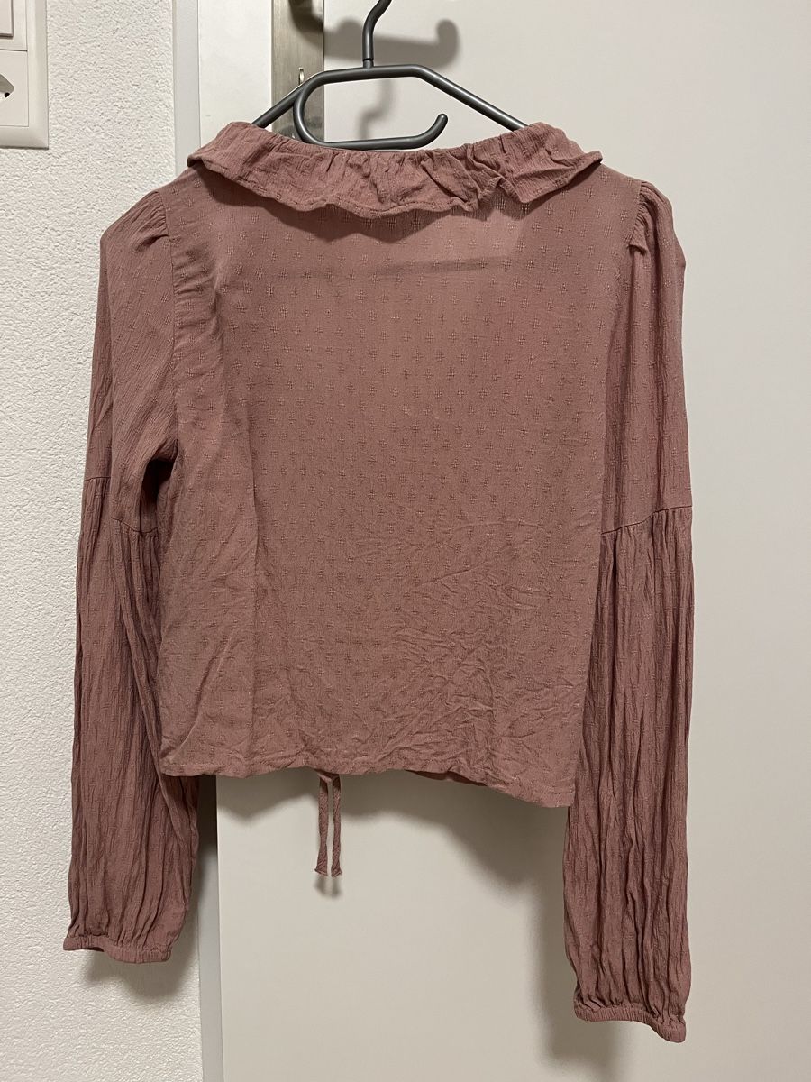 Stradivarius Blusen: Bluse mit Ruschen Stradivarius altrosa S neu – Neu (gemäss Beschreibung) aus Birrwil von vanyboo 3