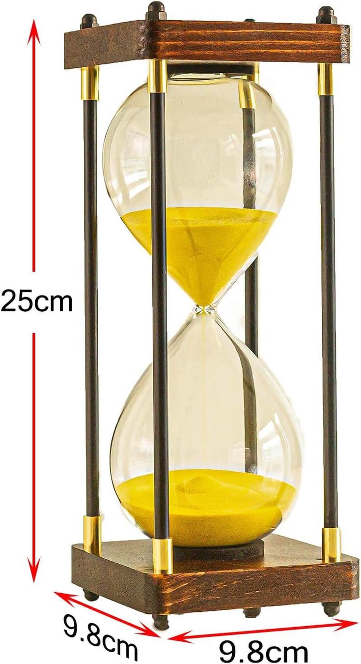 Orologi: Große Sanduhr, Sanduhren-Timer 60 Minuten – Nuovo e nell'imballaggio originale da Gränichen venduto da omniadeals 2