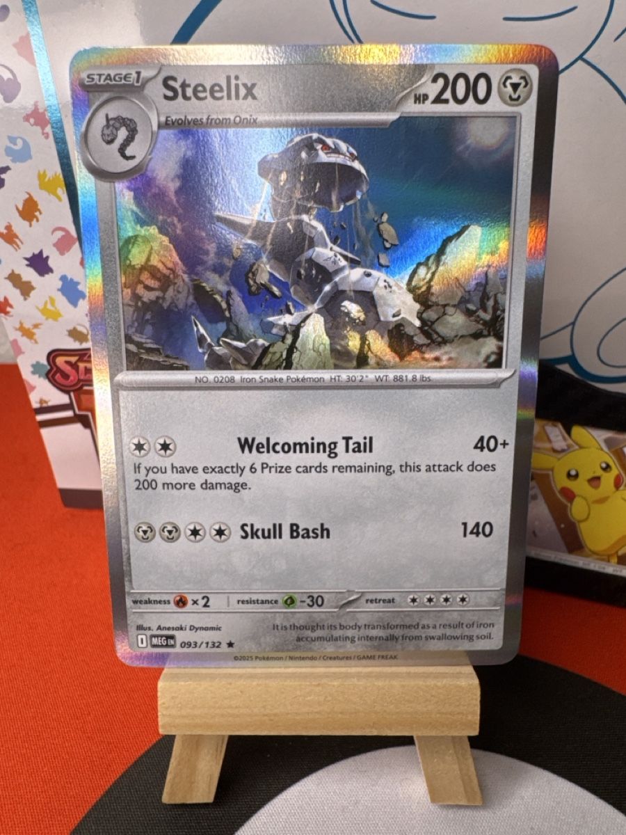 Pokémon Sammelbilder & Trading cards: POKÉMON / Steelix / Mega Evolution / Holo 🇺🇸 – Gebraucht aus Herzogenbuchsee von TCG-HQ
