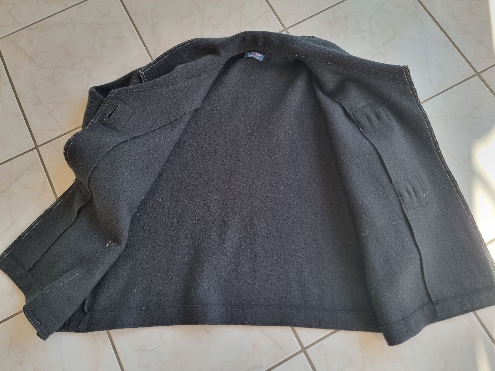 Saint James Giacche: Saint James Wool Jacket - Stylish Classic Outfit! – Usato da Rolle venduto da Groovytrain 2