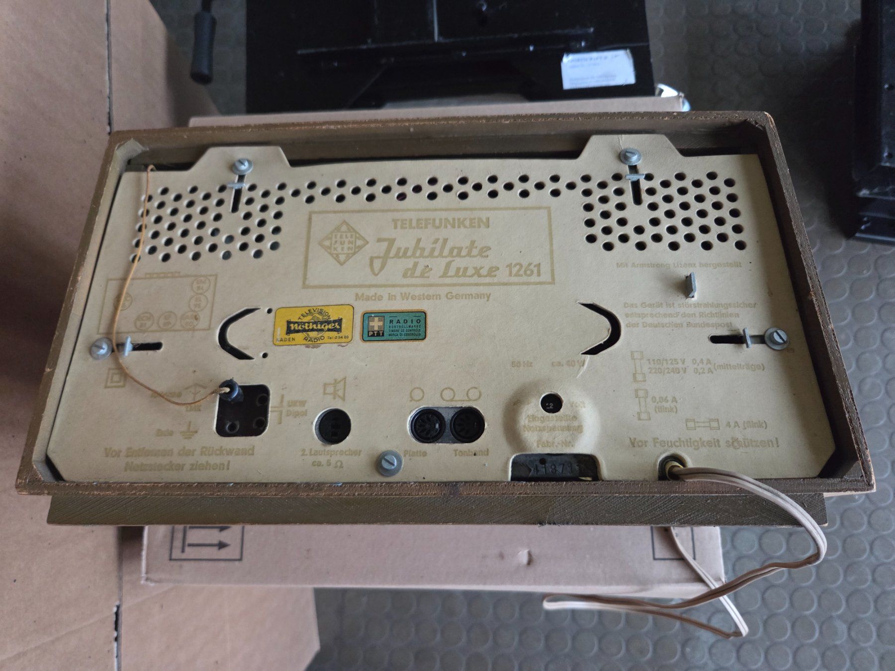 Radios: Oldi Radio – Gebraucht aus Steckborn von Dieter_Scherrer 1
