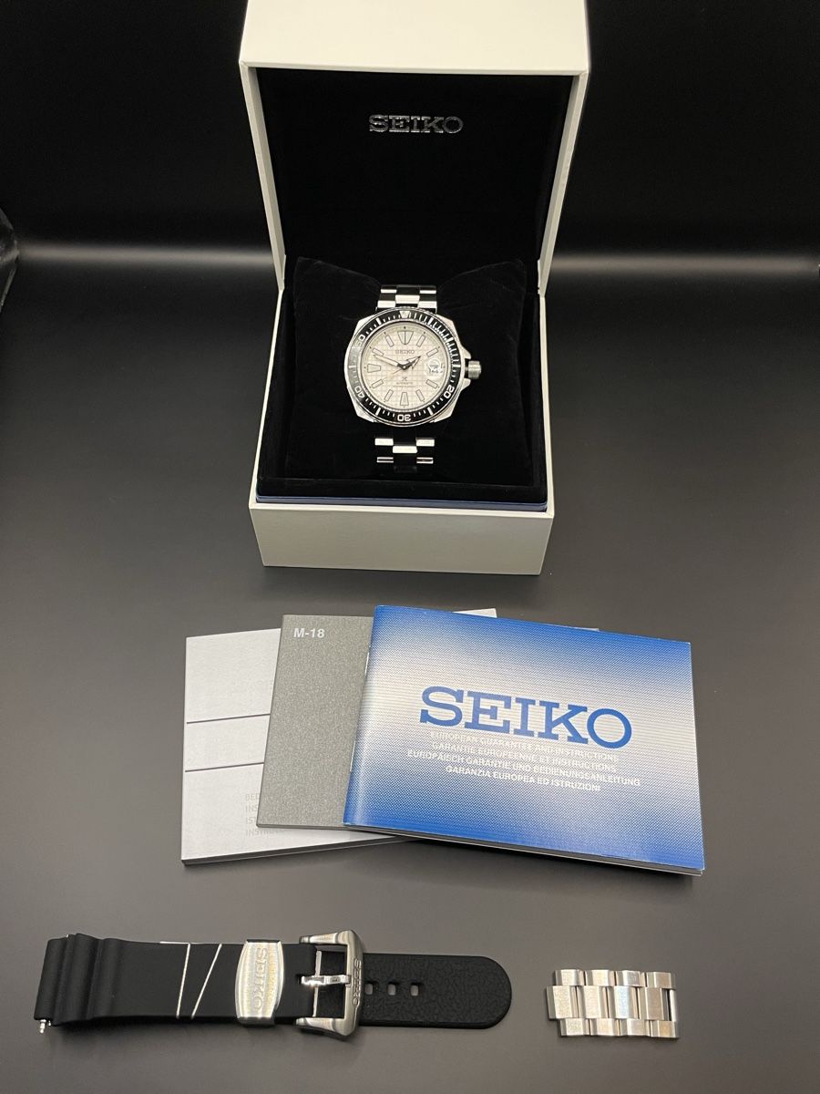 Seiko Uhren: Seiko Prospex King Samurai Strapcode + OEM Strap | Full Set – Gebraucht aus Niederlenz von chr.stella 1
