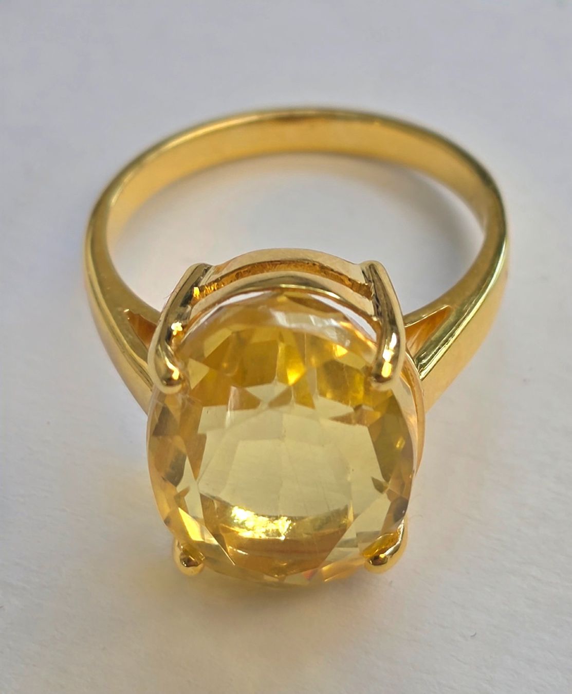 Anelli: Gold Fingering GelbSafir – Nuovo e nell'imballaggio originale da Zürich venduto da adriben 5