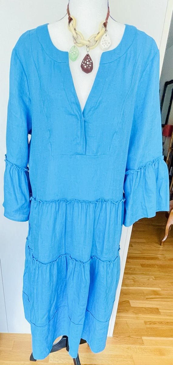 Vestiti: Sommerkleid - Mrs & Hugs - 100% Leinen – Usato da Gränichen venduto da RetoLexi