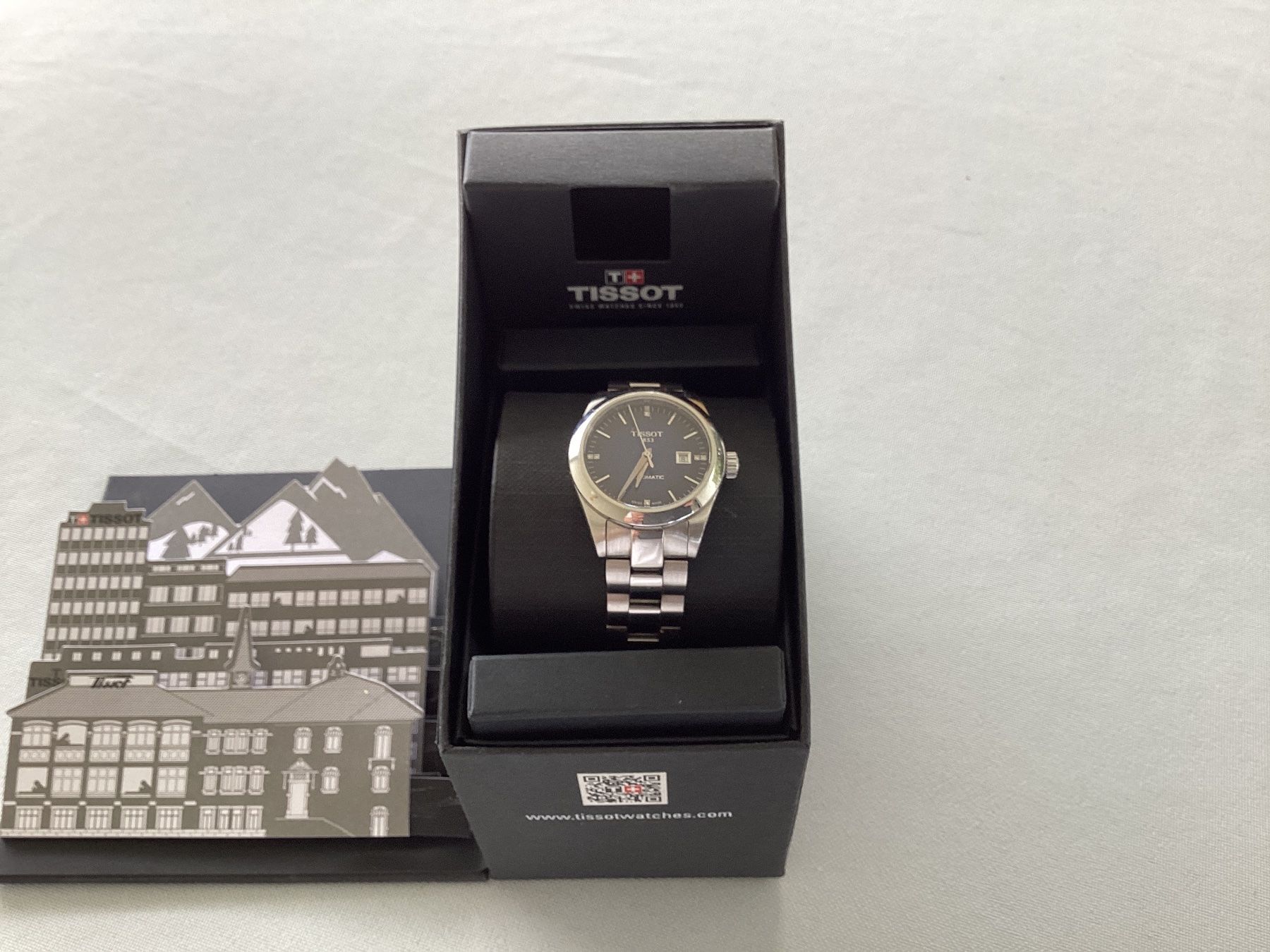 Tissot Orologi: Tissot T-My Lady Automatic blau – Usato da Wädenswil venduto da Meinrada20