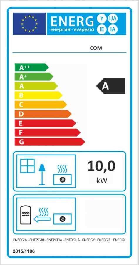 Cheminée: 56312 - Kaminofen 10kW Backfach + Herdplatte EEK A – Neu und originalverpackt aus Wallenwil von toesstal-vertrieb 8