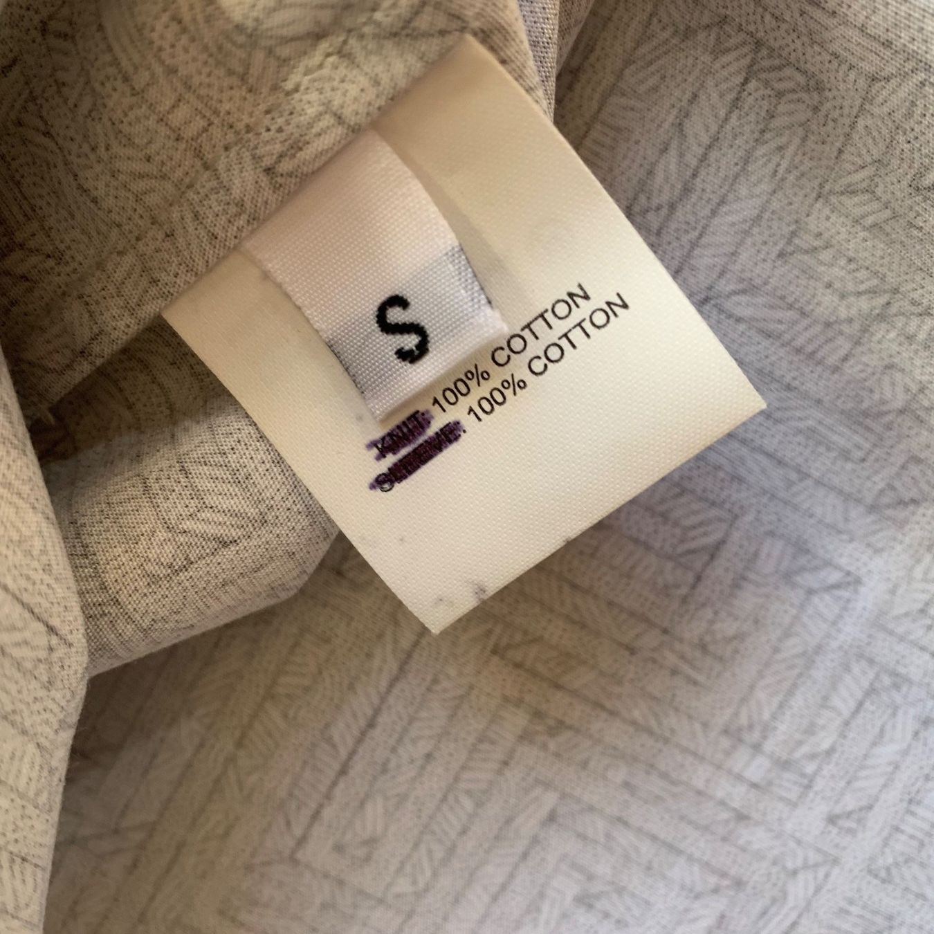 Camicie: RUMOR Labyrinth Hemd 100% Baumwolle Gr S Hemd – Usato da Interlaken venduto da Bona55 5