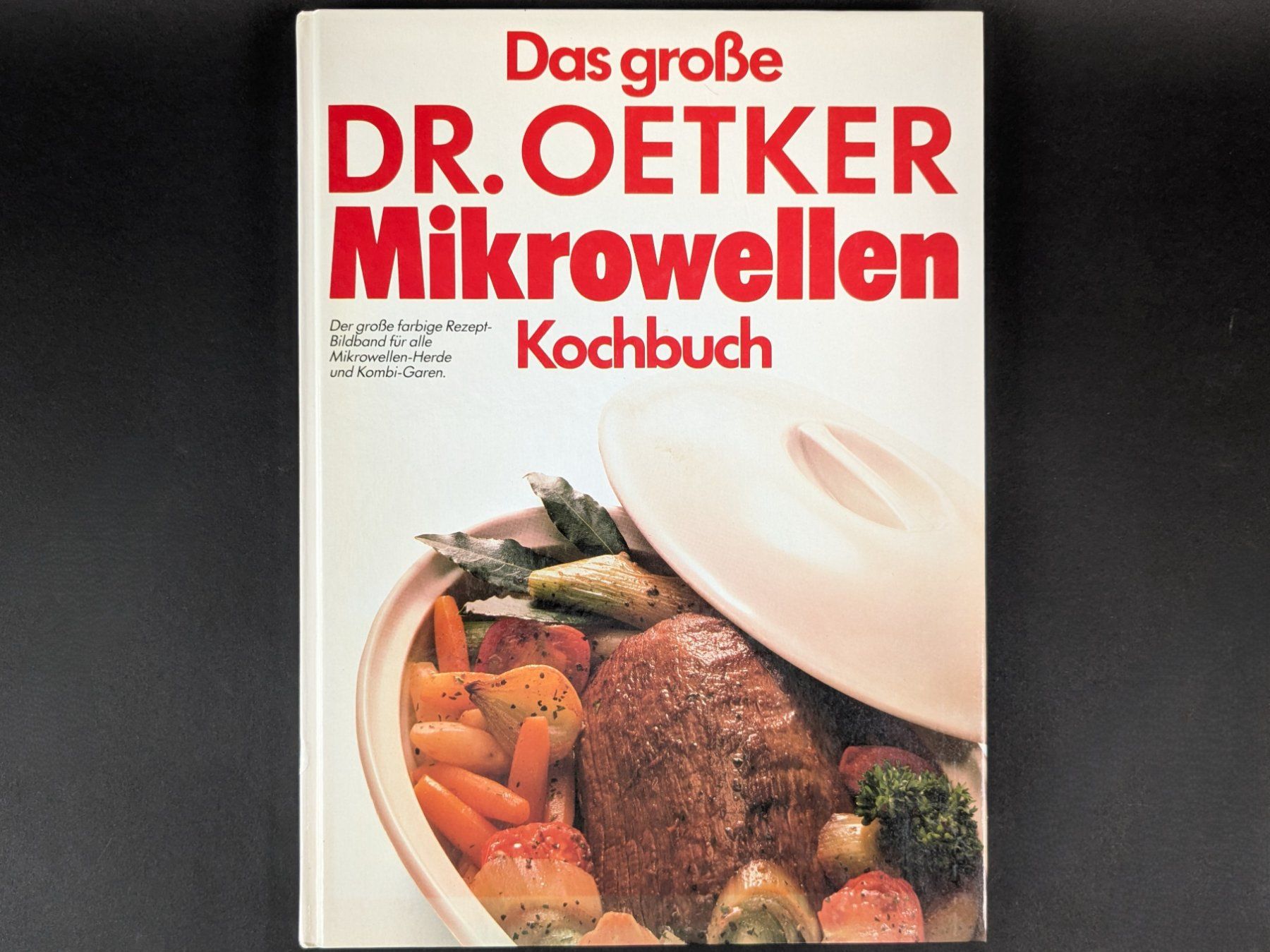 Libri: DR. OETKER Das grosse Mikrowellen Kochbuch – Usato da Dintikon venduto da Restwert_Dintikon