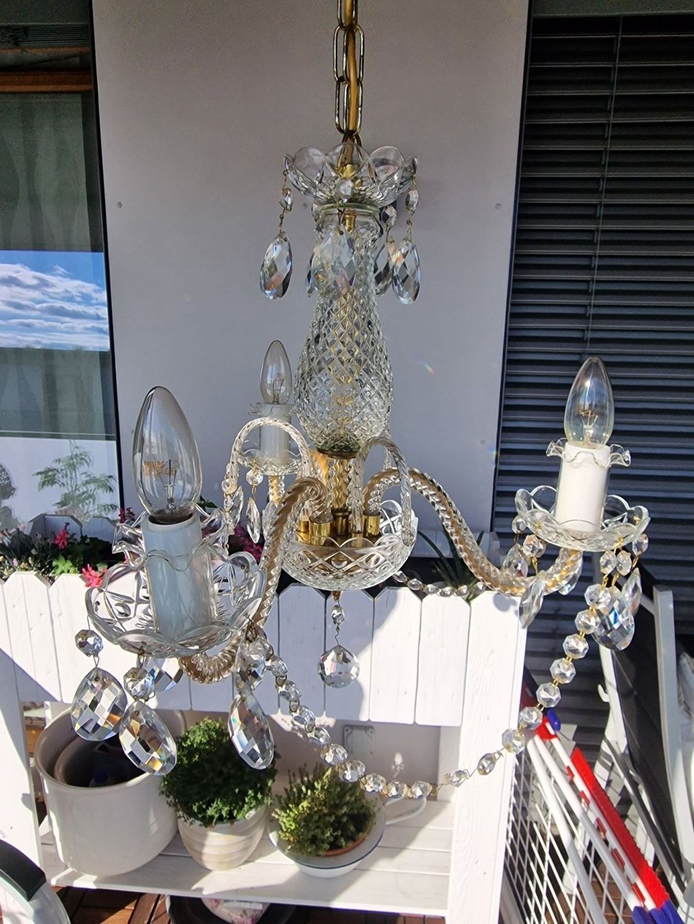 Lampade: Kristallkronleuchter – Usato da Laufenburg venduto da may_r2st