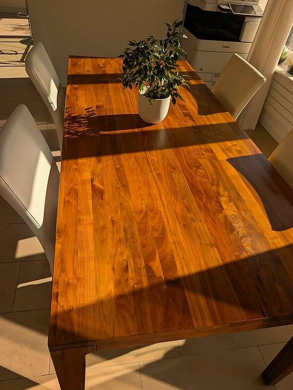 Tavoli: Magnifique table en bois de noyer – Usato da Fribourg venduto da smike2809 1