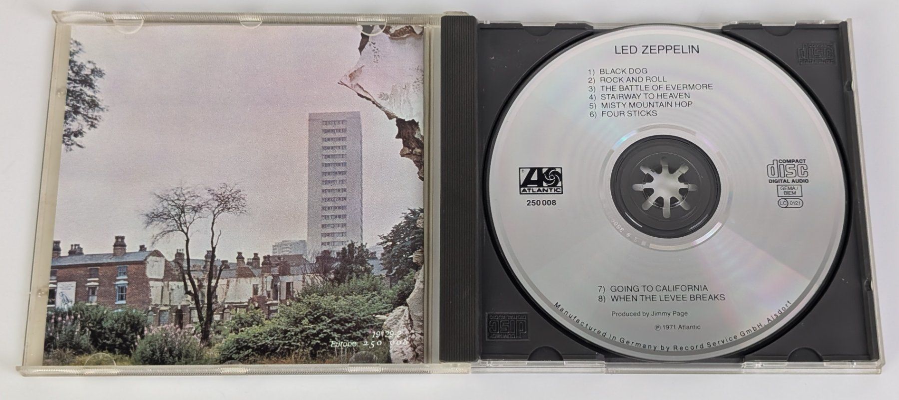 CD: Led Zeppelin IV CD, Atlantic 1971 - Rock Klassiker! – Usato da Zürich venduto da 1.Simon 2