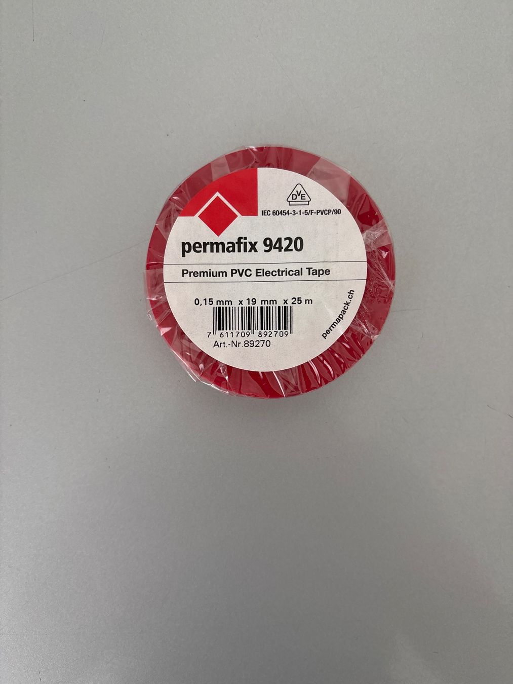 Componenti elettronici: Permafix Premium Elektroisolierband red Neu – Nuovo e nell'imballaggio originale da Unterägeri venduto da flu_zp5d