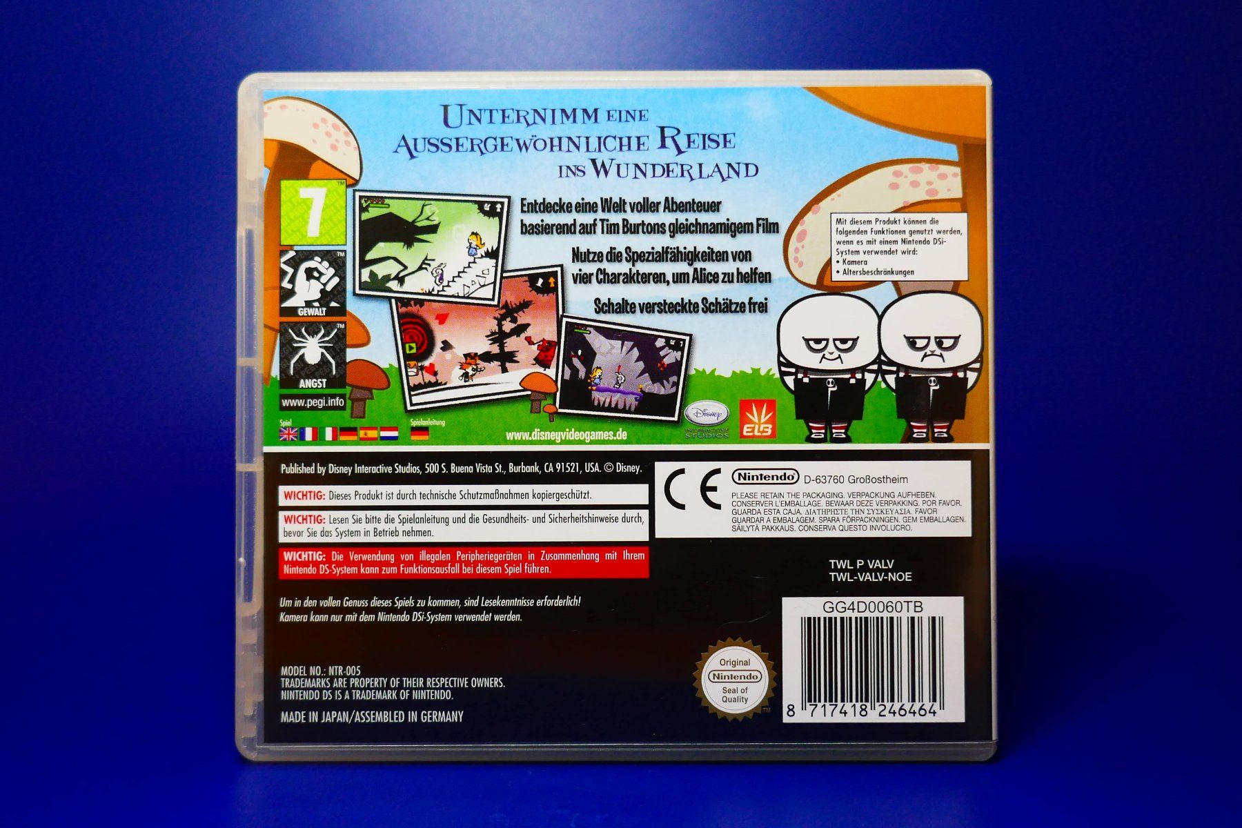 Nintendo Giochi: Disney Alice im Wunderland - Nintendo DS – Usato da Vuarrens venduto da Espace-Retro 3