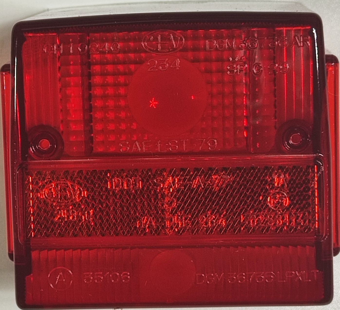 Piaggio Ciclomotori: Rücklichtglas Piaggio Si PTT  **NEU** – Usato da Neuendorf venduto da Dertovo