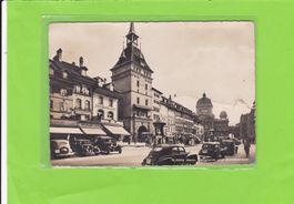 Bern-Käfigturm-Bundeshaus-Oldtimer