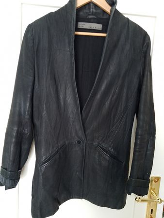 Leder Jacke
