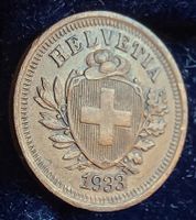 SCHWEIZ 1 RAPPEN 1933