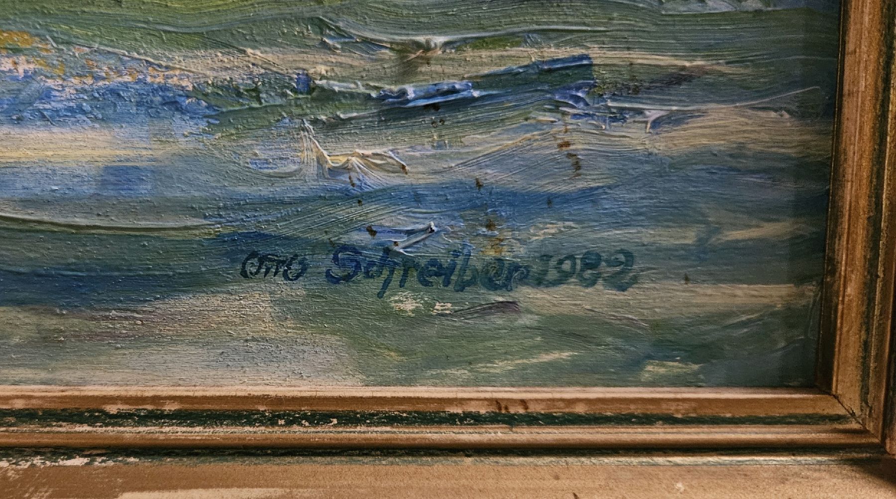 Dipinti: Otto Andreas Schreiber – Usato da Hauptwil venduto da Schwertfisch24 1