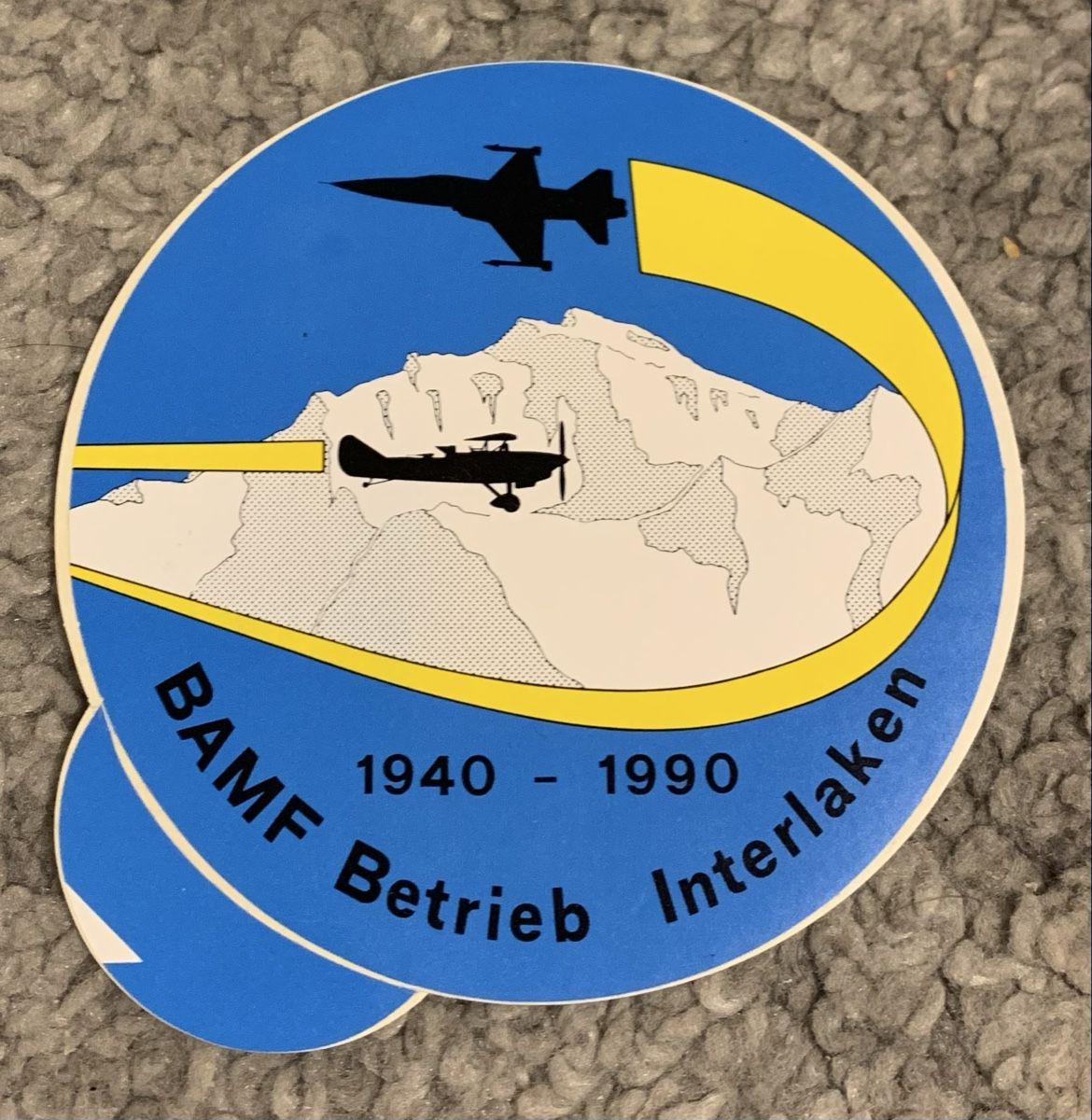 Sticker: Aufkleber BAMF Betrieb Interlaken – Usato da Esslingen venduto da Gargamel011