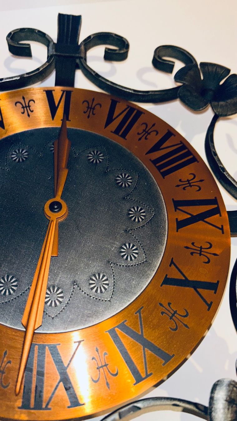 Stand- & Wanduhren: Vintage - Wanduhr   Ø  35cm – Gebraucht aus Brunnen von Nala2929 5