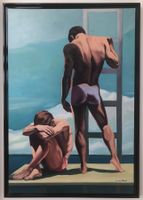 L'echelle - Öl auf Leinwand - Orginalbild - 135 x 95 cm