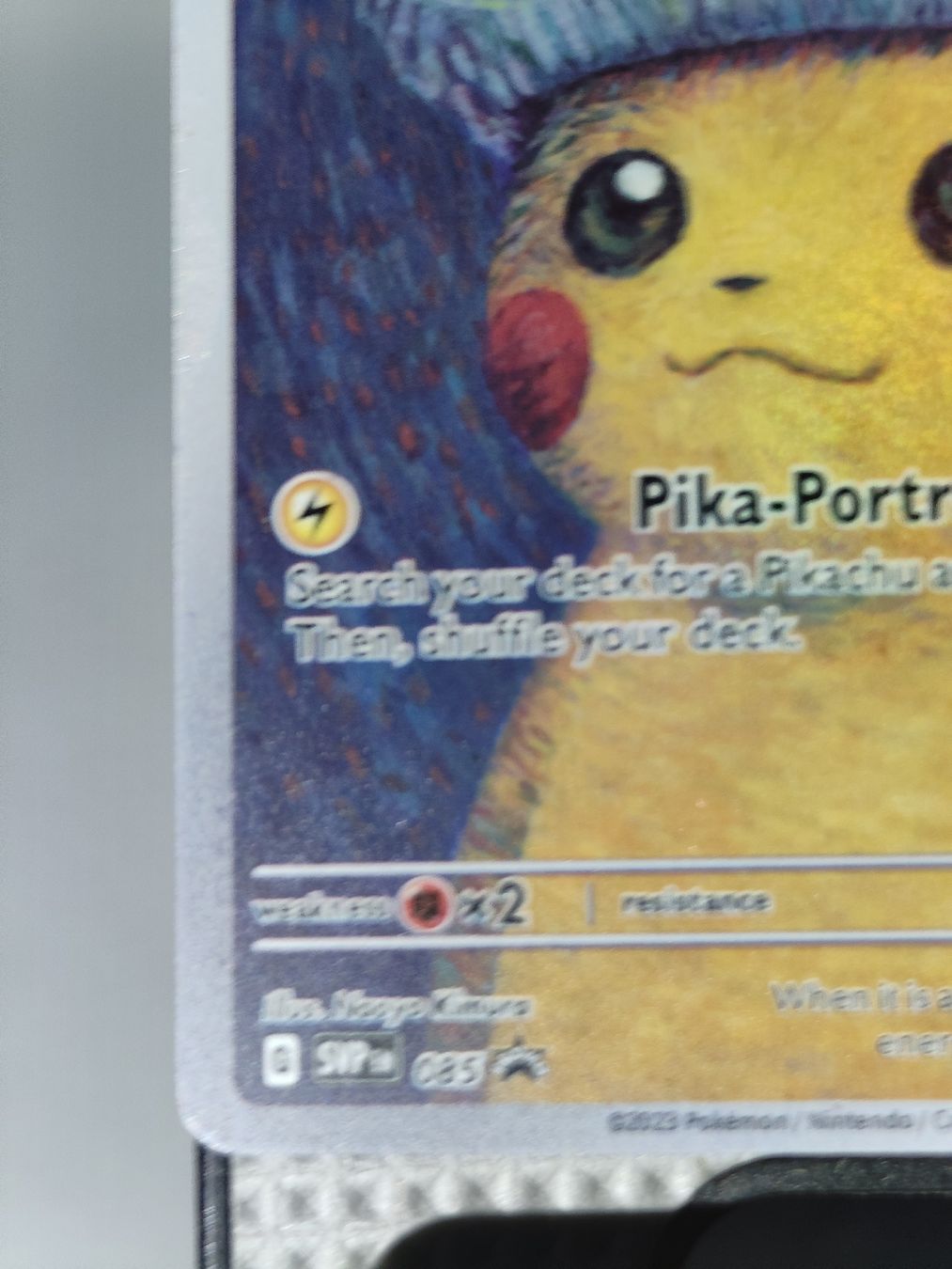 Pokémon Carte collezionabili: Pikachu Grey Felt Hat 085 Promo – Difettoso da Dübendorf venduto da Johannes1993 1