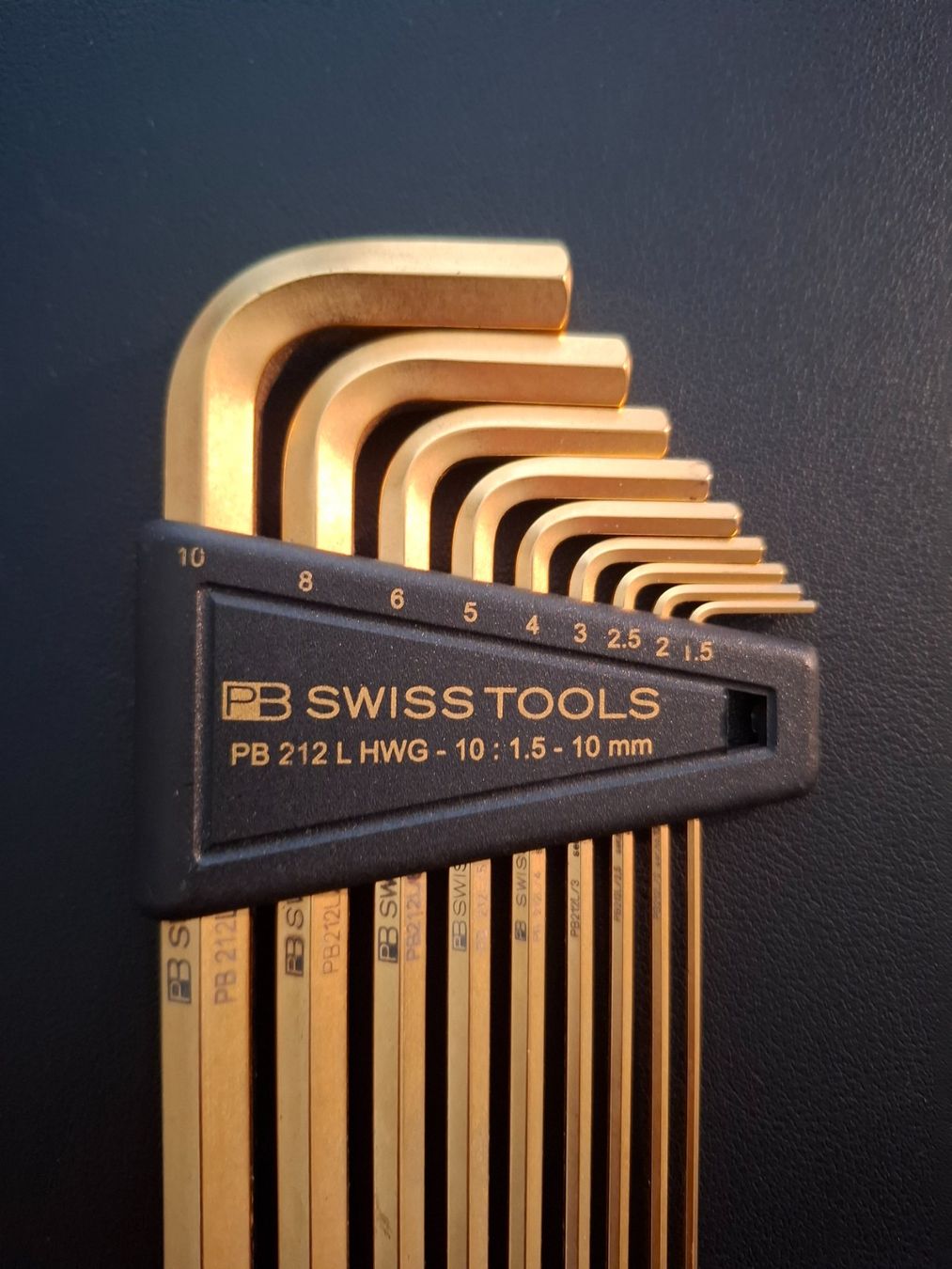 PB Swiss Tools PB212 L HWG-10 / 1,5-10mm GOLD (Neu (gemäss Beschreibung ...