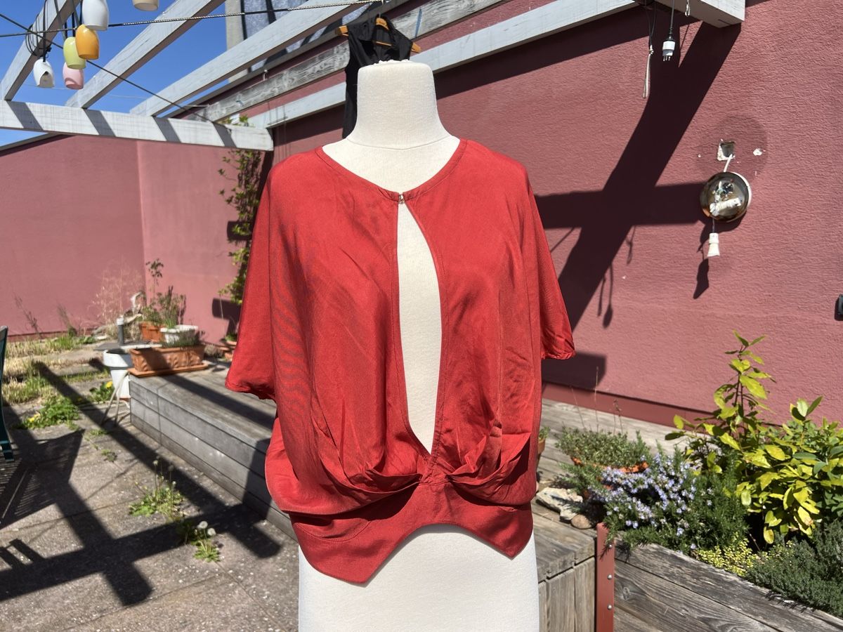 Camicette: Blusenoberteil rot – Usato da Zürich venduto da san_5ywy