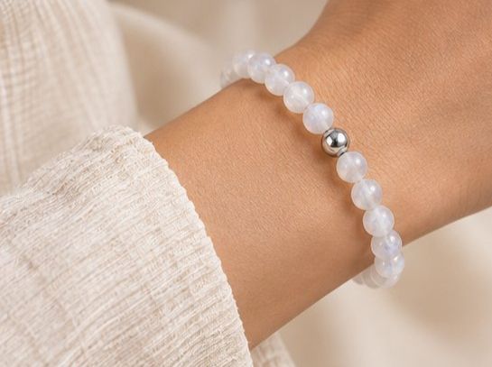 Bracelets: Armband Mondstein – Neuf avec emballage d'origine à Hemmental par Aureumgold 1