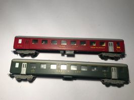 LIMA 2x Personenwagen SBB (1. Kl&Rest.)