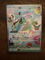 Pokemon Sammelkarte Mew EX 158/128 neuwertig