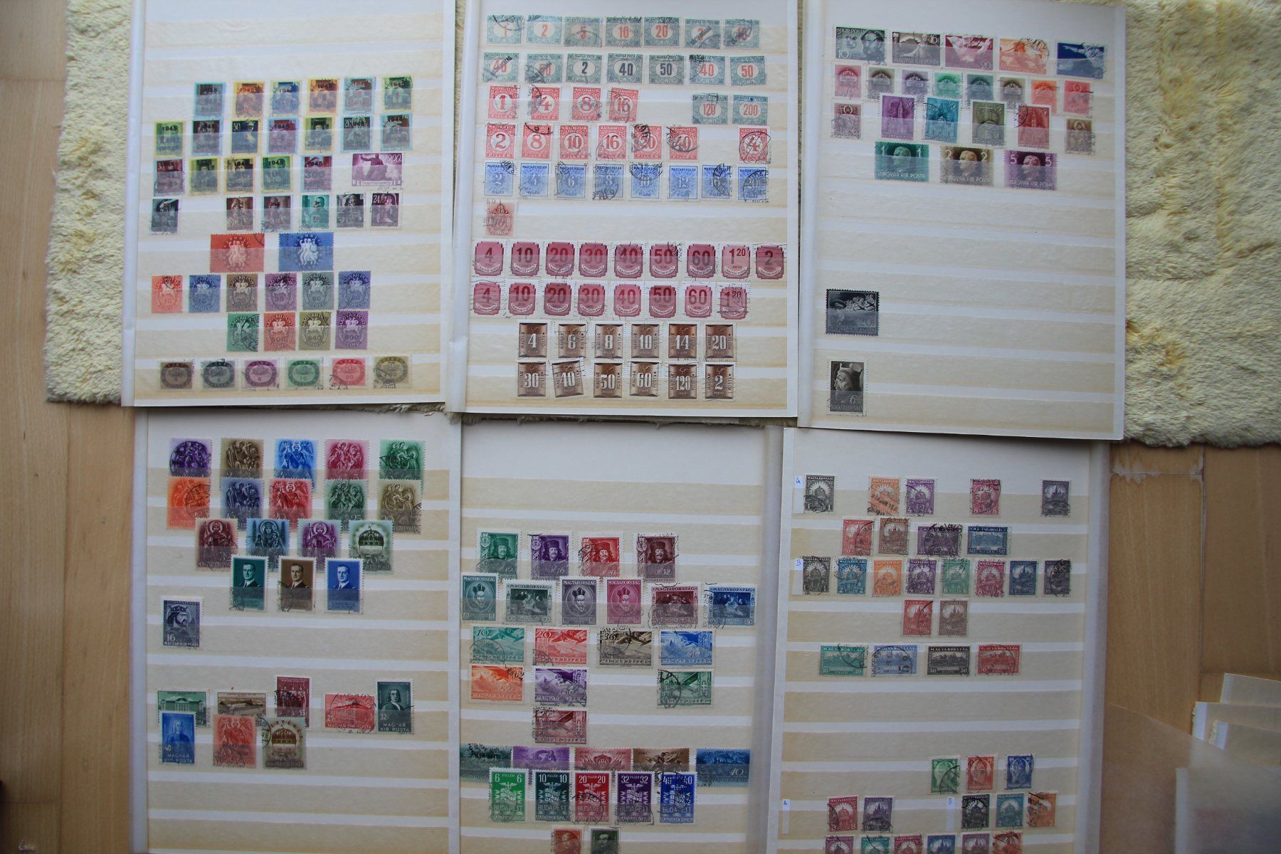 Alle Briefmarken: Ungarn Briefmarkensammlung – Gebraucht aus Schlieren von Sternstunde2 2