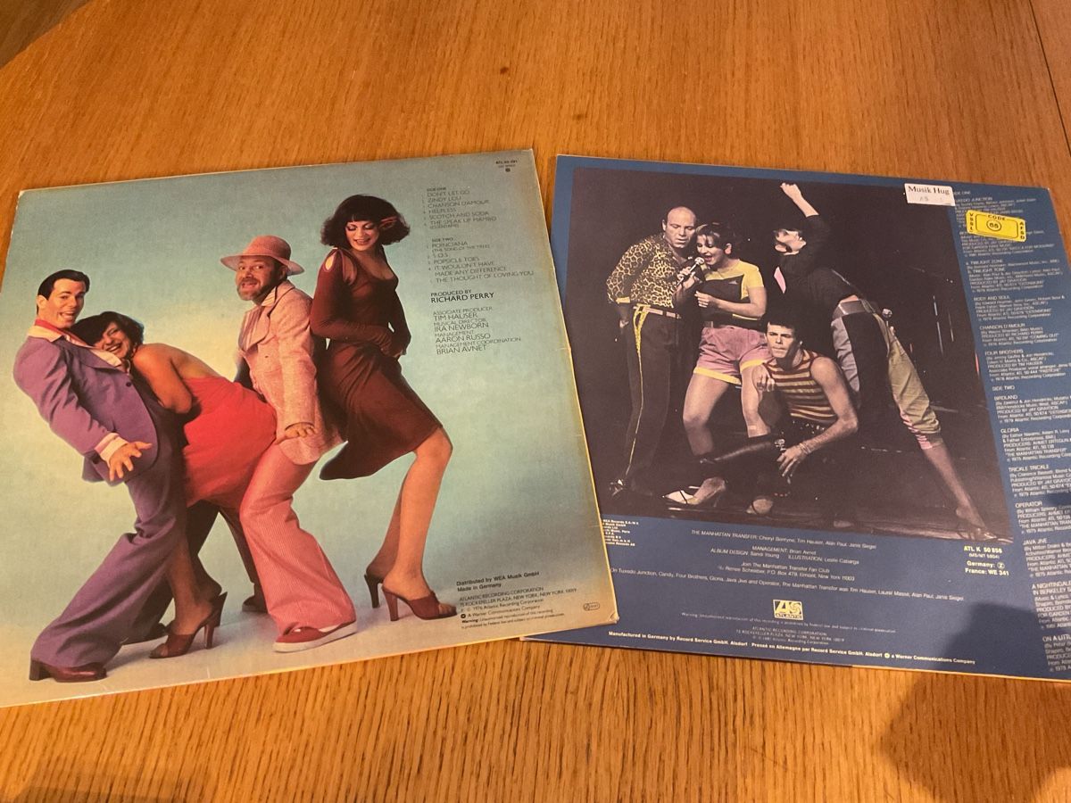 Dischi in vinile: Manhattan Transfer 2 LPs - Top Zustand! – Usato da Steinach venduto da Quarkie 1