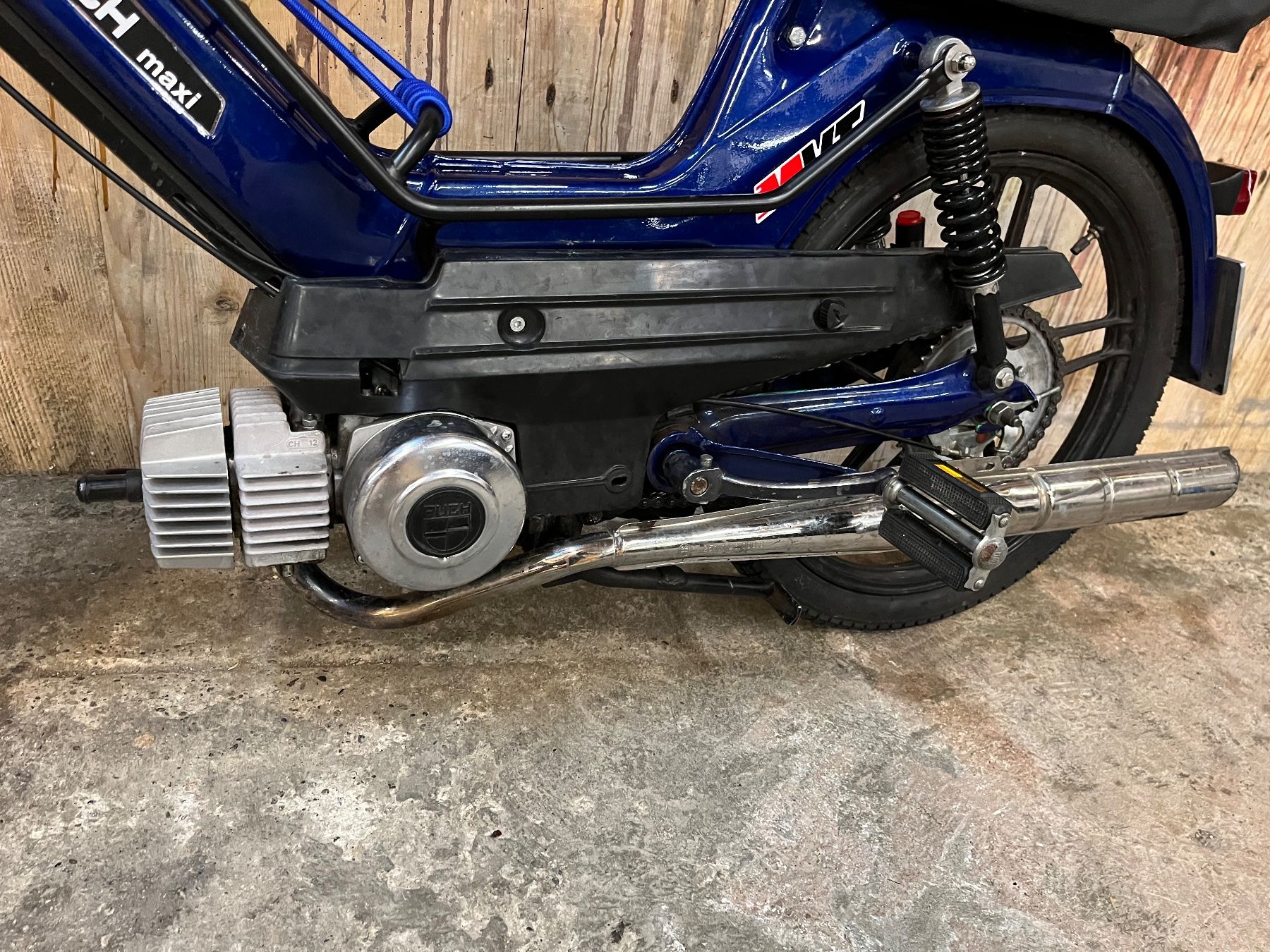 Puch Ciclomotori: Puch Maxi s Nacht Blau – Usato da Oberhof venduto da farmer34 2