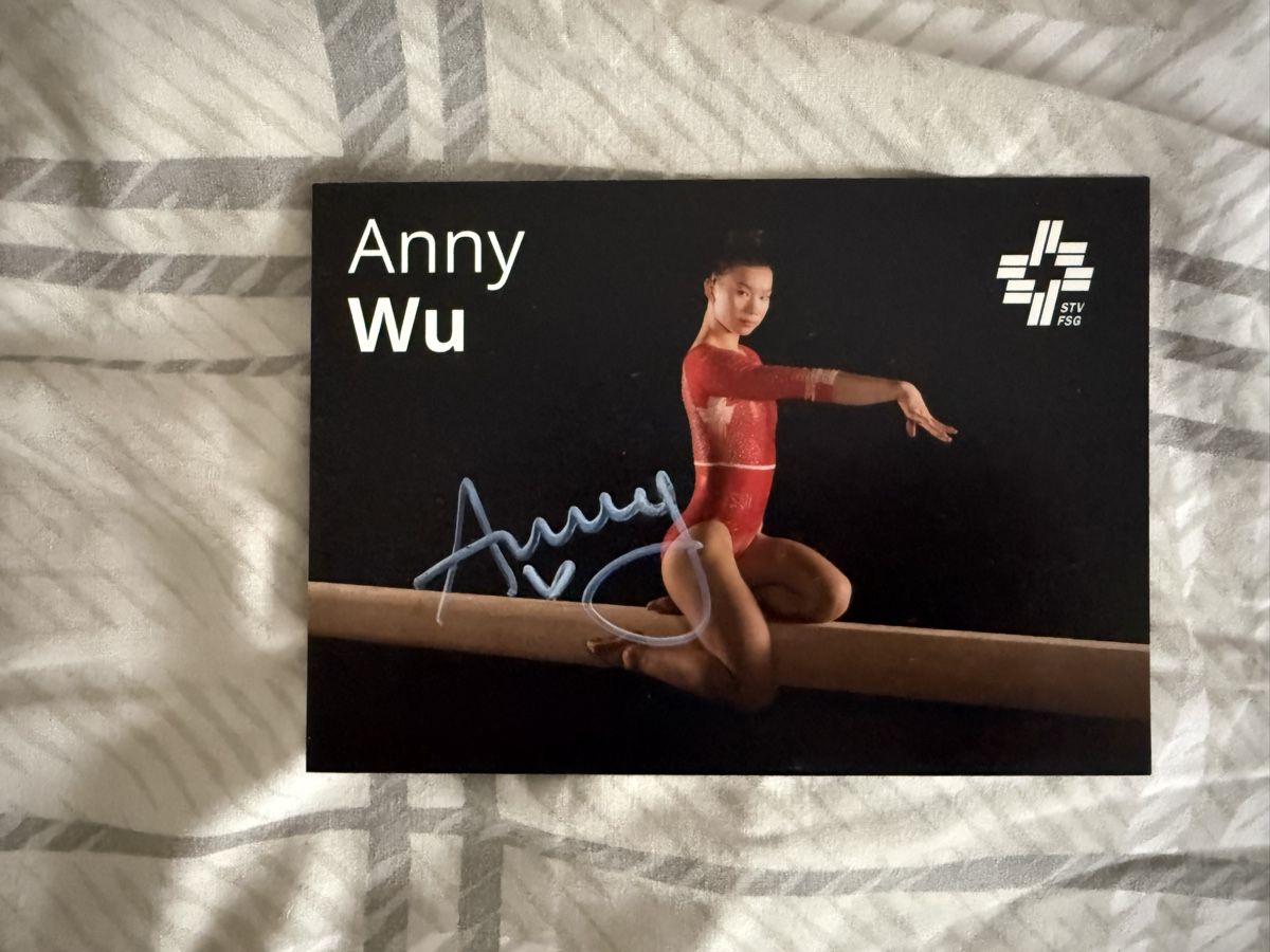 Autogramme: Anny Wu Autogramm Turnen – Gebraucht aus Rüschlikon von andi_841