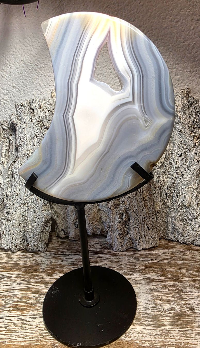 Minerali & Pietre curative: Achat Mond 285g – Nuovo (secondo la descrizione) da Matzingen venduto da Shay_Crystalz 1