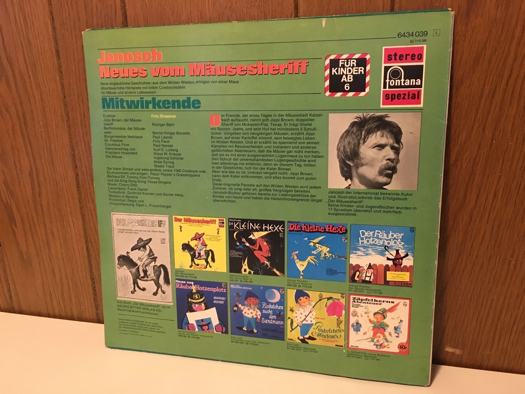 Dischi in vinile: LP - Neues vom Mäusesheriff - Janosch – Usato da Andwil SG venduto da Rainboli 1
