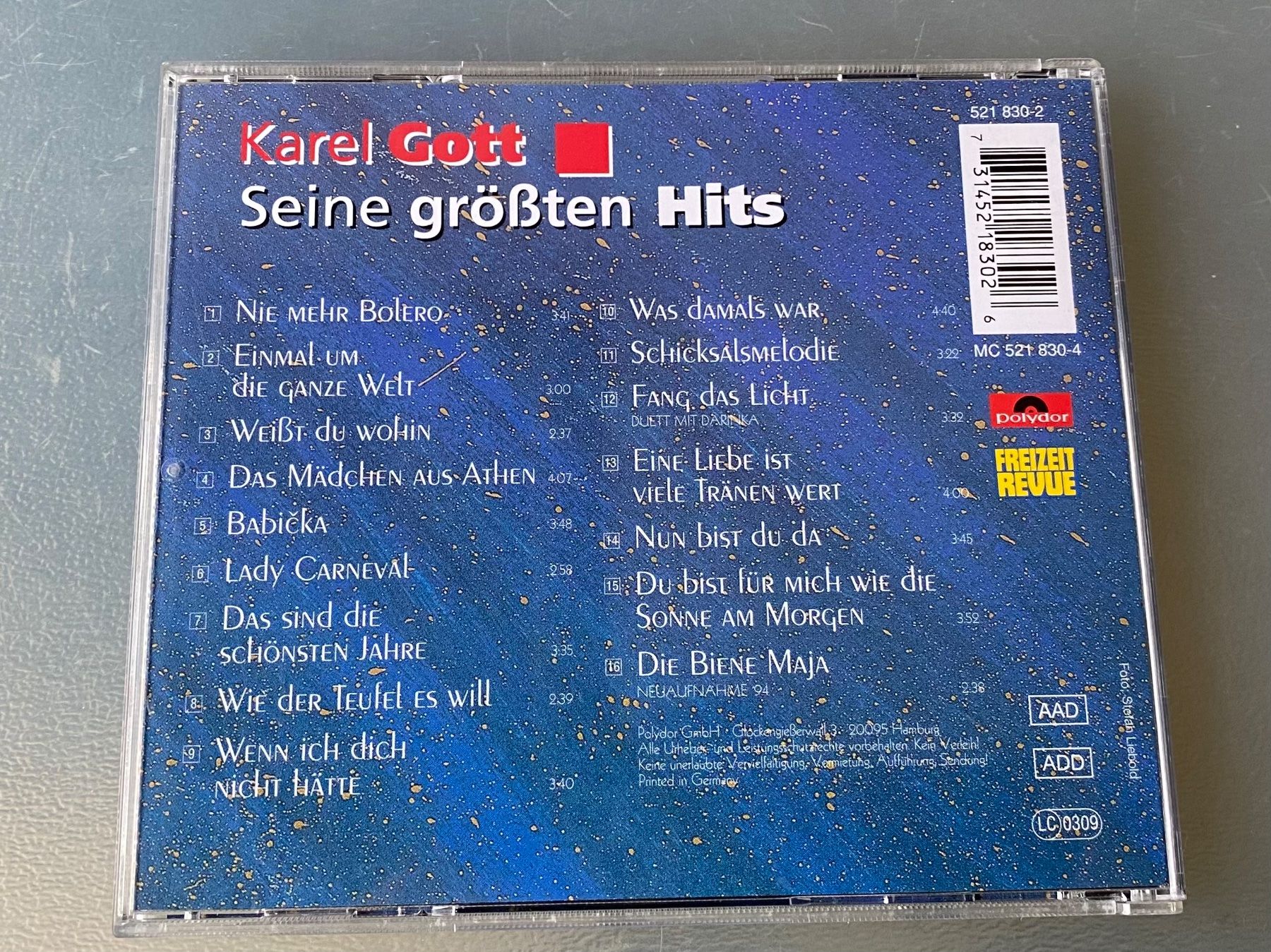 CD: Karel Gott - Seine grössten Hits – Usato da Oberried Brienz venduto da Chyara 1