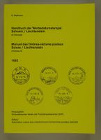 HANDBUCH DER WERBEDATUMSTEMPEL SCHWEIZ / LIECHTENSTEIN 1993