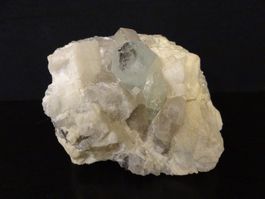 AQUAMARIN KRISTALL STUFE 11x10x7cm NATUR SKULPTUR