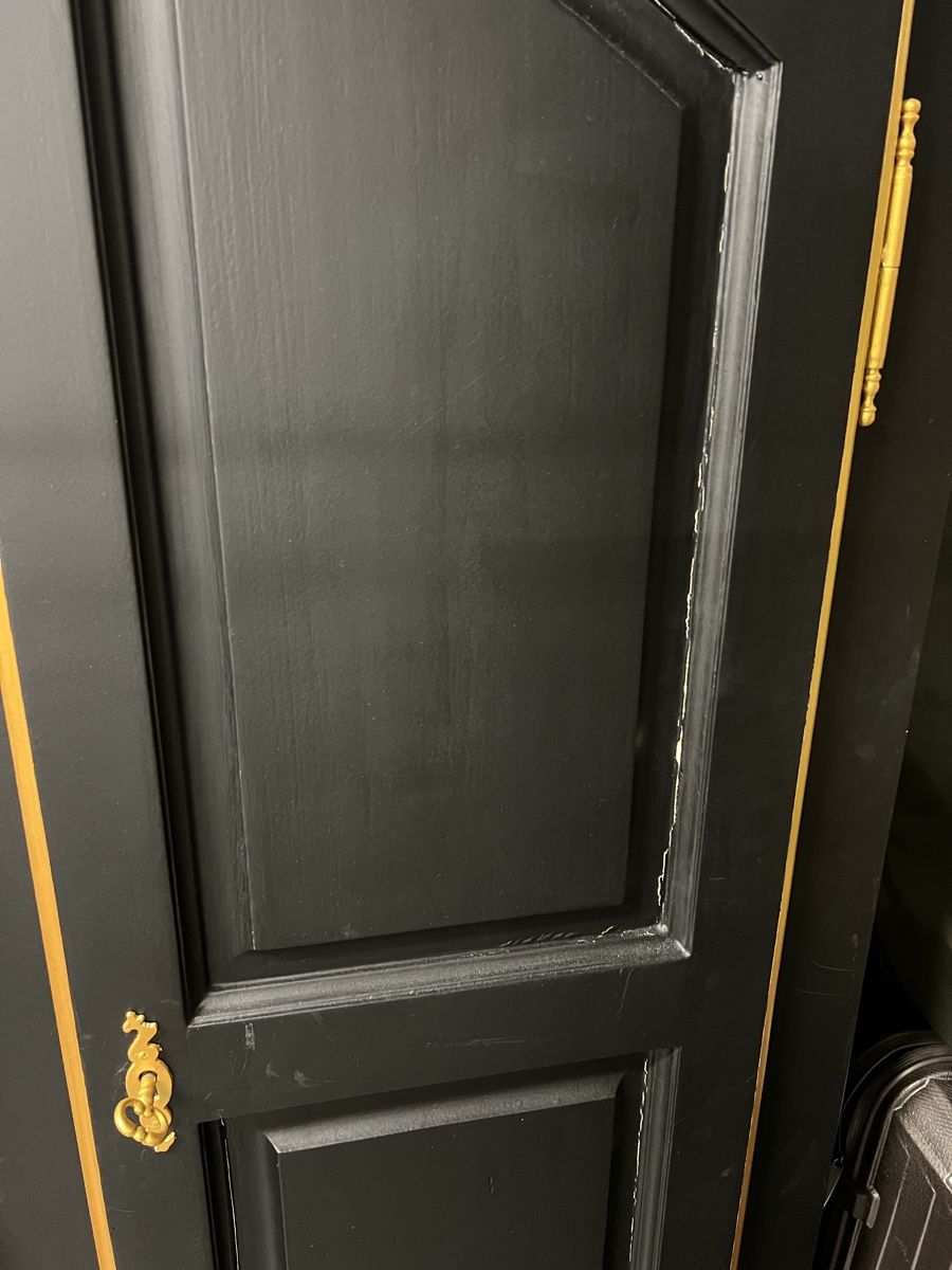 Armadi: Holzschrank in schwarz/gold – Usato da Kilchberg ZH venduto da Lisavivienne 7