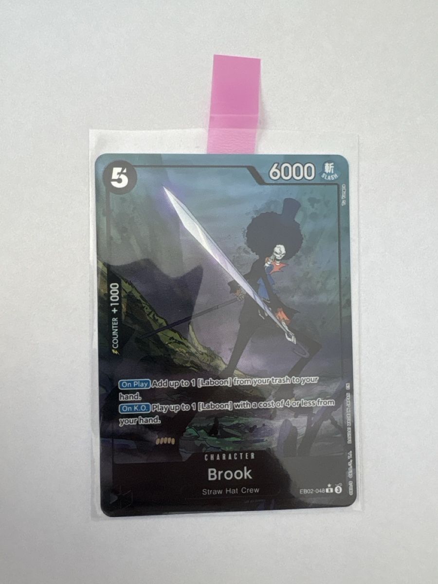 Bandai Carte collezionabili: One Piece TCG - EB02-048 Brook EN – Nuovo (secondo la descrizione) da Birsfelden venduto da alex4127