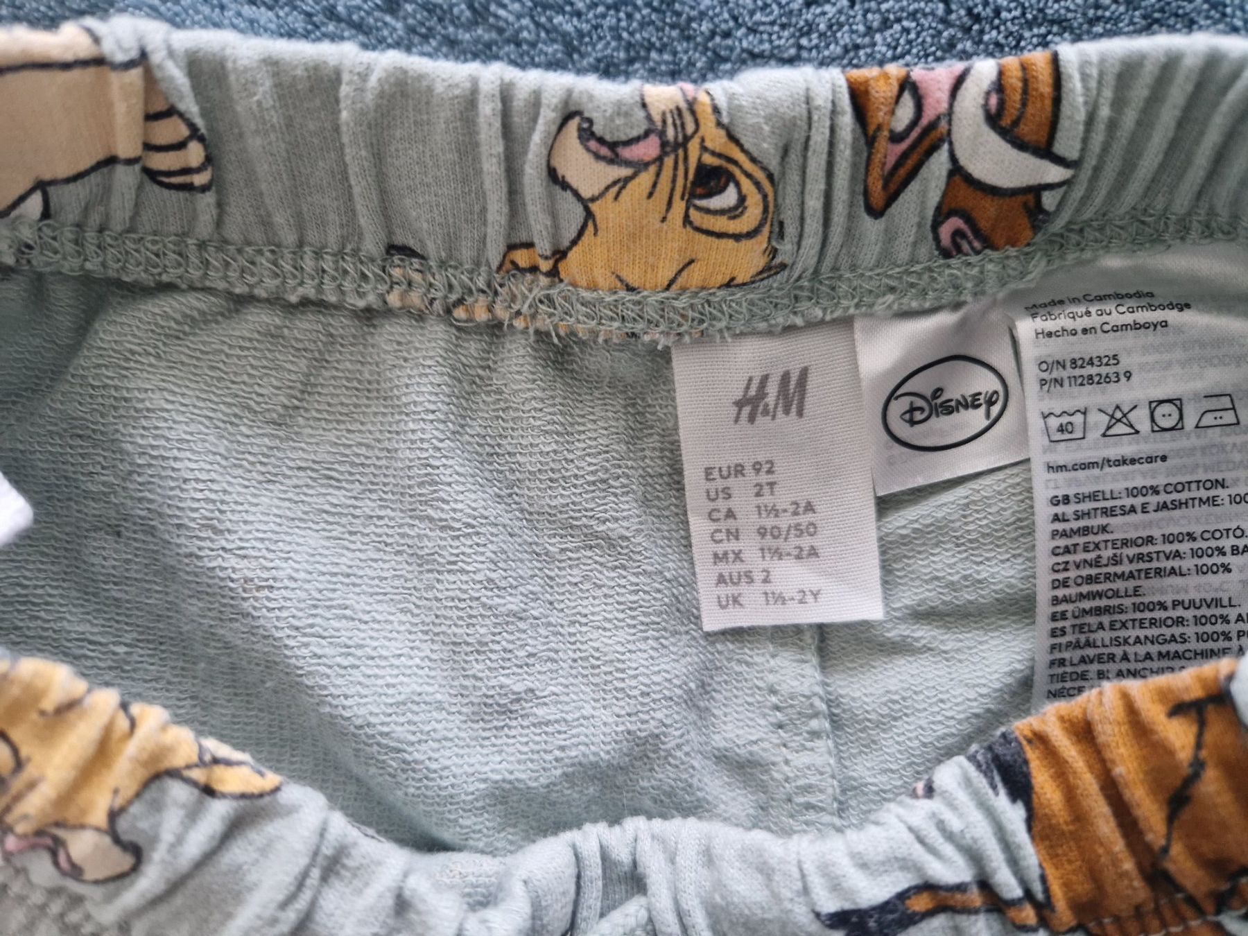 H&M Pantaloni: Kurze Hose grösse 92 König der Löwe – Usato da Heimberg venduto da Eleanor20 1